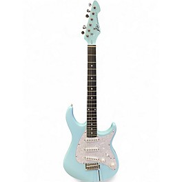 Used Peavey Raptor Plus Exp Powder Blue Solid Body Electric Guitar