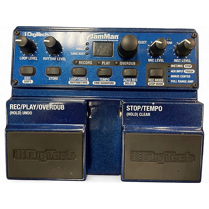 Digitech JamMan LooperPhrase Samplerルーパー Used DigiTech JamMan Looper / Phrase Sampler Pedal | Guitar