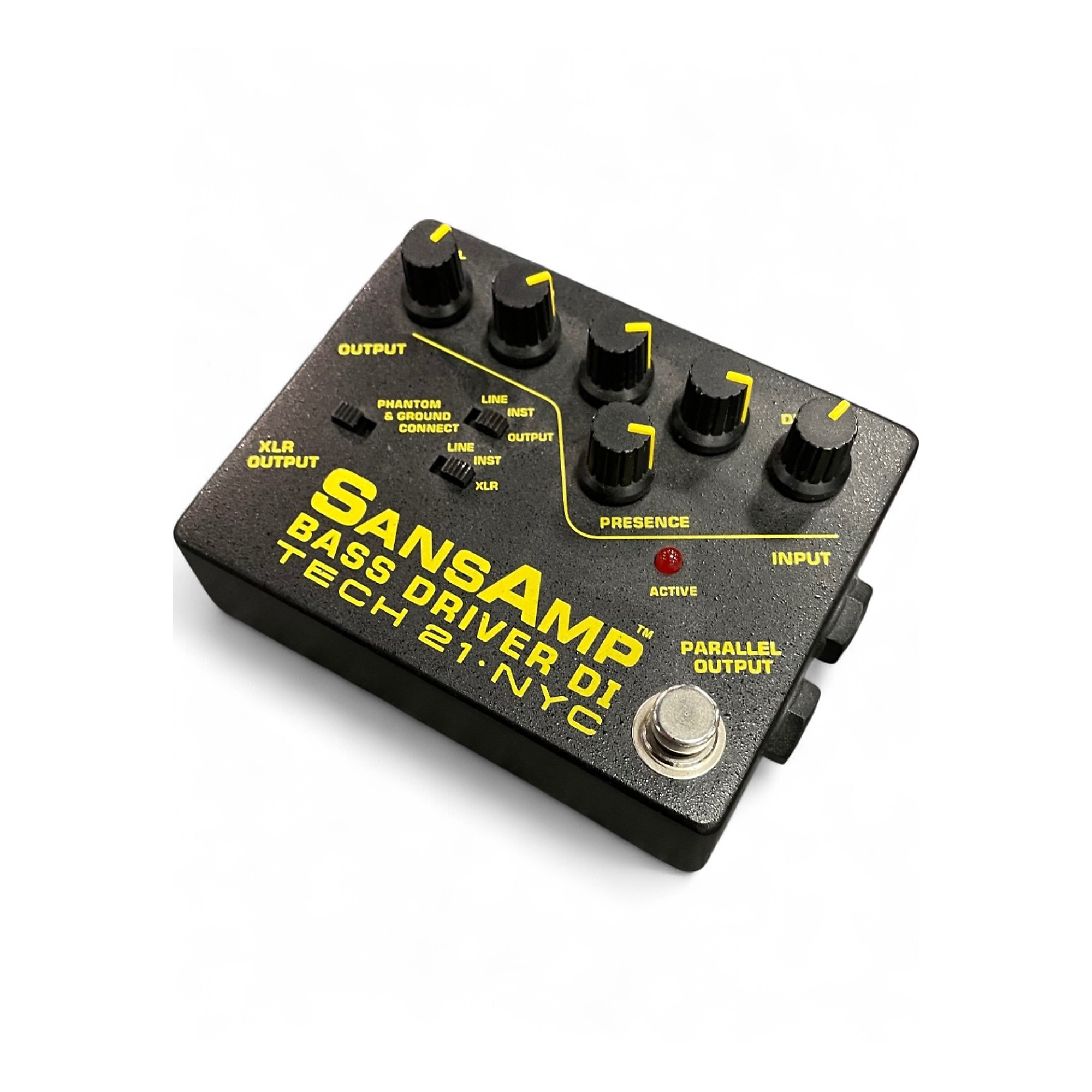 Used Tech 21 Sansamp PBDR Bass Driver DI Bass Effect Pedal