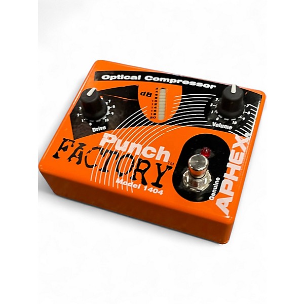 Used Aphex Punch Factory Optical Compressor Effect Pedal