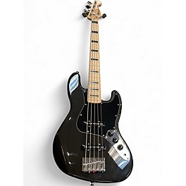 Used Squier Classic Vibe 70s Jazz Bass V Black Electric Bass Guitar