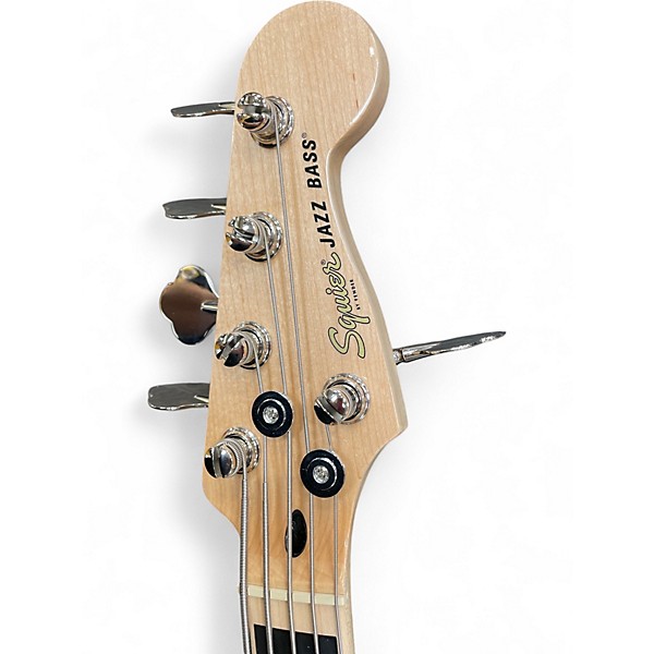 Used Squier Classic Vibe 70s Jazz Bass V Black Electric Bass Guitar