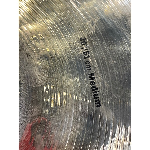 Used SABIAN 20in Vault Artisan Medium Ride Brilliant Cymbal