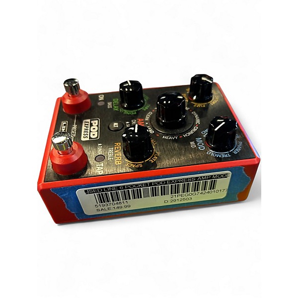 Used Line 6 Pocket Pod Express Amp Modeler Effect Processor