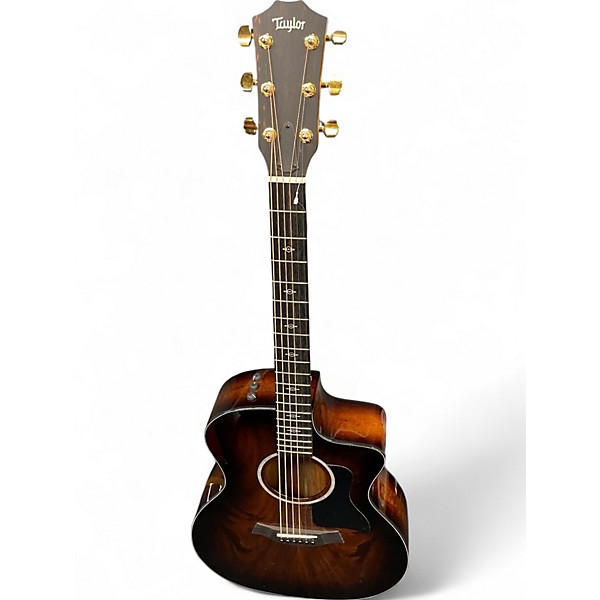 Used Taylor 224CEKDLX Natural Acoustic Electric Guitar