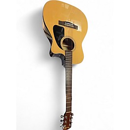 Used Fender CF60CE Folk Natural Acoustic Electric Guitar