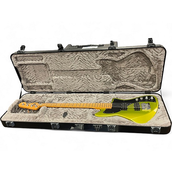 Used 2024 Fender American Ultra II Meteora Solar Flare Electric Bass Guitar