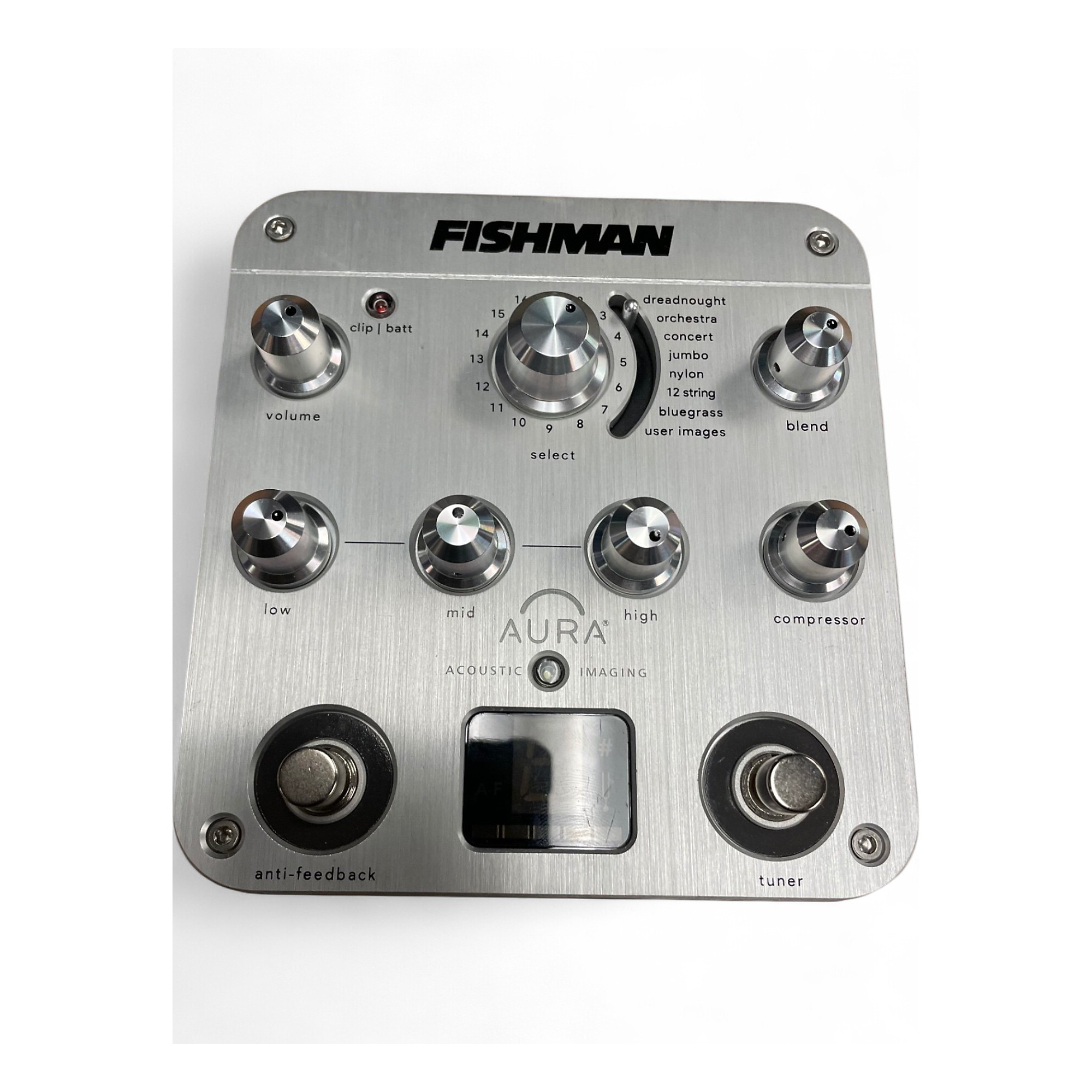 ギター Fishman Aura Spectrum di Used Fishman Aura Spectrum DI Imaging Guitar Preamp | Guitar