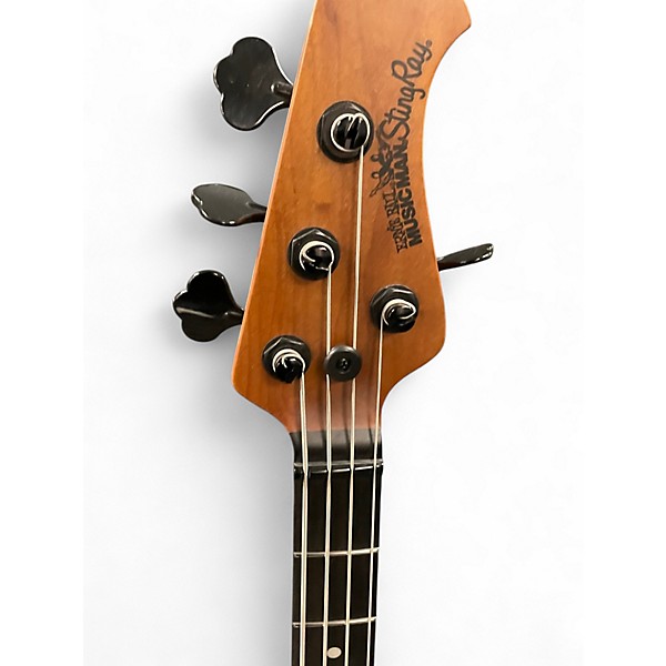 Used 2019 Ernie Ball Music Man StingRay Special HH Charcoal Sparkle Electric Bass Guitar