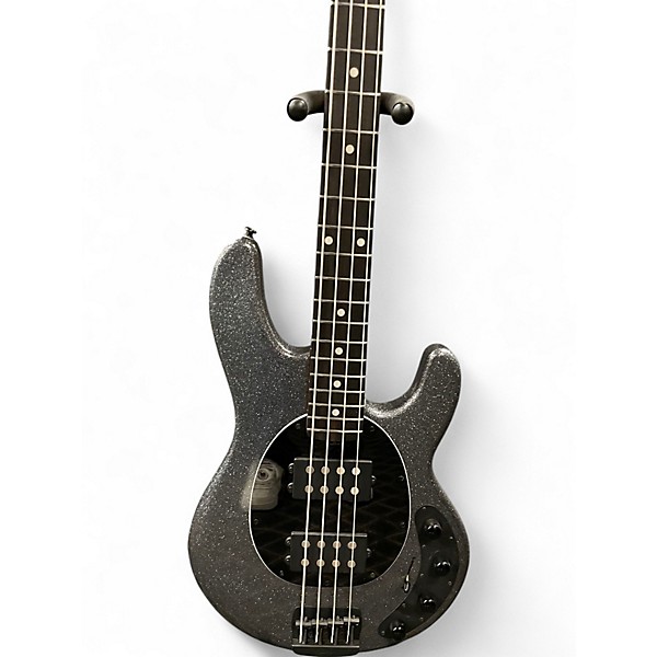 Used 2019 Ernie Ball Music Man StingRay Special HH Charcoal Sparkle Electric Bass Guitar