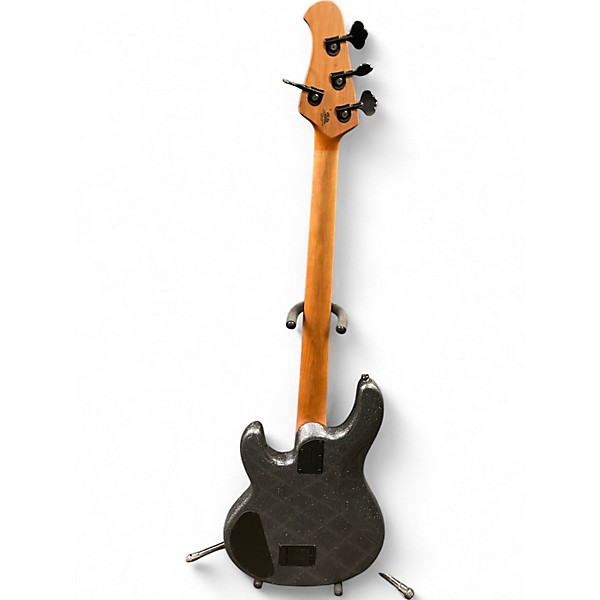 Used 2019 Ernie Ball Music Man StingRay Special HH Charcoal Sparkle Electric Bass Guitar