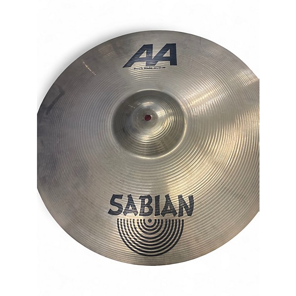 Used SABIAN 20in AA ROCK RIDE Cymbal 40 | Guitar Center