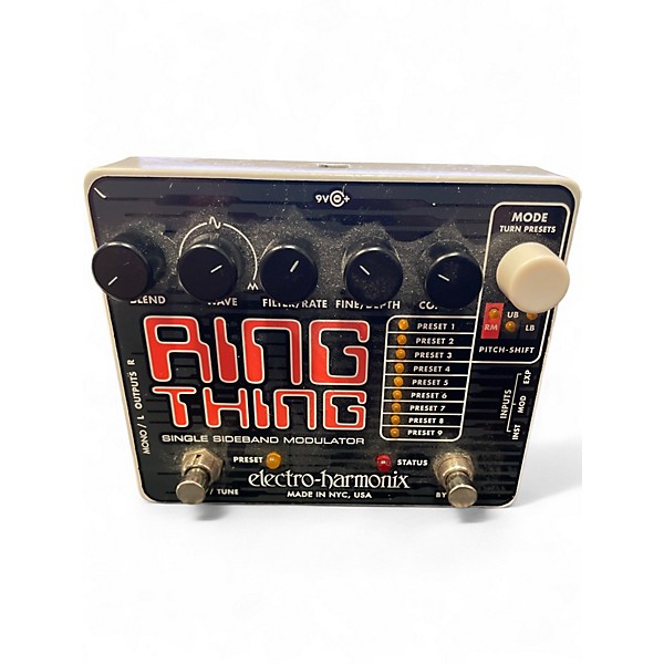 Used Electro-Harmonix Ring Thing Modulator Effect Pedal