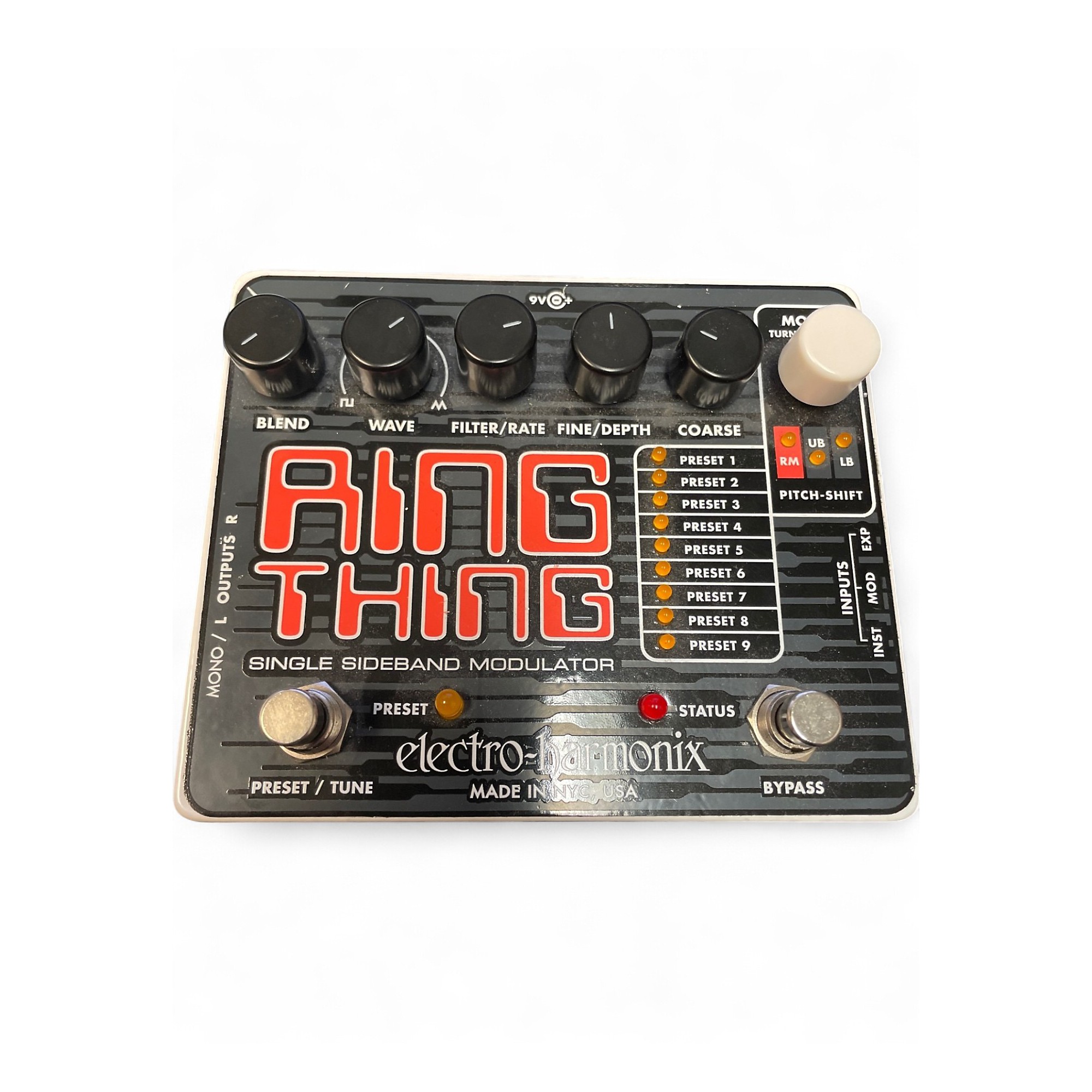 Used Electro-Harmonix Ring Thing Modulator Effect Pedal