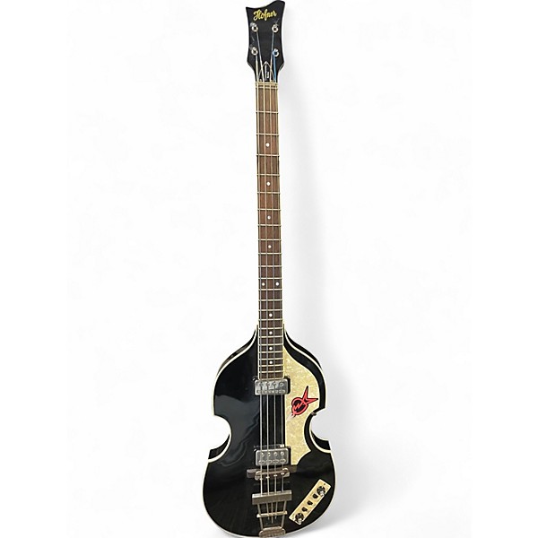 Used Hofner hct500/1 Black Electric Bass Guitar