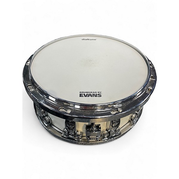 Used dialtune 6.5X14 Maple Snare Matte White Drum