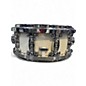 Used dialtune 6.5X14 Maple Snare Matte White Drum