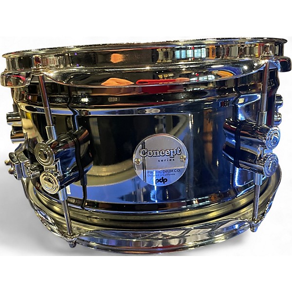 Used PDP by DW 6X12 Concept Series Snare Black Nickel Drum