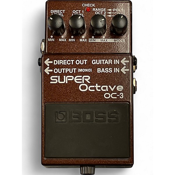 女の子向けプレゼント集結 Super OC3 BOSS Used Octave Center Guitar | Pedal Effect ギター