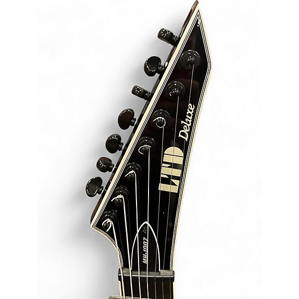 Used 2022 ESP LTD M1007 EVERTUNE Black Solid Body Electric Guitar
