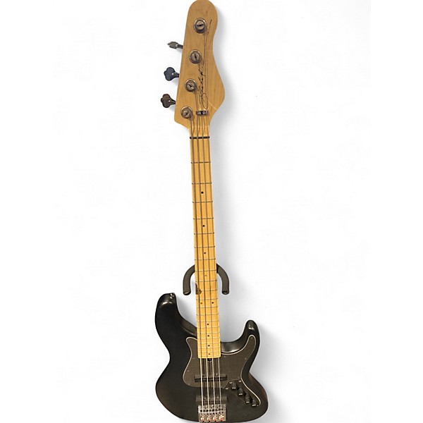 Used Brubaker JXB-USA-4 Black Satin Electric Bass Guitar
