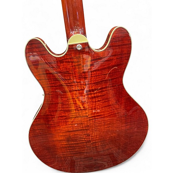 Used Eastman t486 red Hollow Body Electric Guitar red