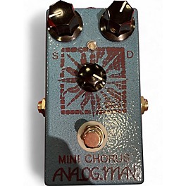 Used Analogman mini chorus Effect Pedal