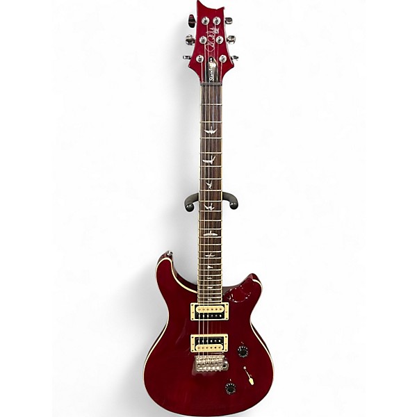 ギター PRS SE Standard24 red Used PRS SE Standard 24 Crimson Red Trans Solid Body