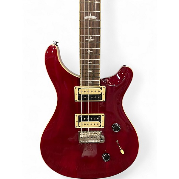 Used PRS SE Standard 24 Crimson Red Trans Solid Body