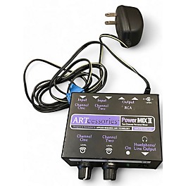 Used Art Power Mix II Headphone Mixer Line Mixer