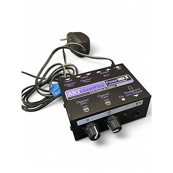 Used Art Power Mix II Headphone Mixer Line Mixer