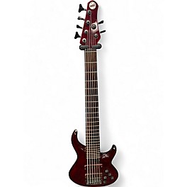Used MTD Kingston Z 6 String Cherry Electric Bass Guitar