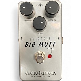 Used Electro-Harmonix Big Muff Triangle Pi Distortion Effect Pedal