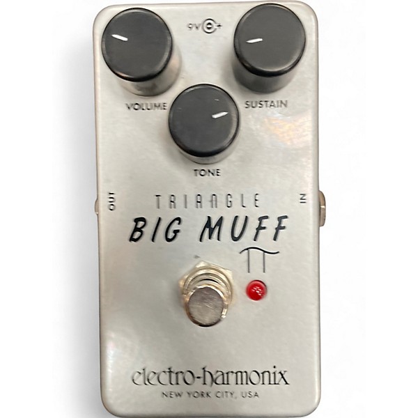 Used Electro-Harmonix Big Muff Triangle Pi Distortion Effect Pedal