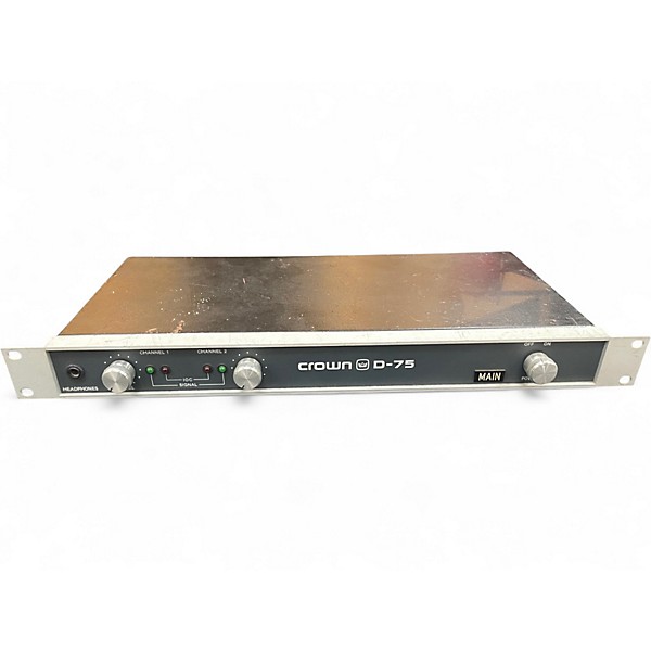 Used Cymbal Crown D-75 Microphone Preamp