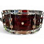 Used Pearl 5.5X14.5 SST Limited Edition Strata Snare Drum RED Drum