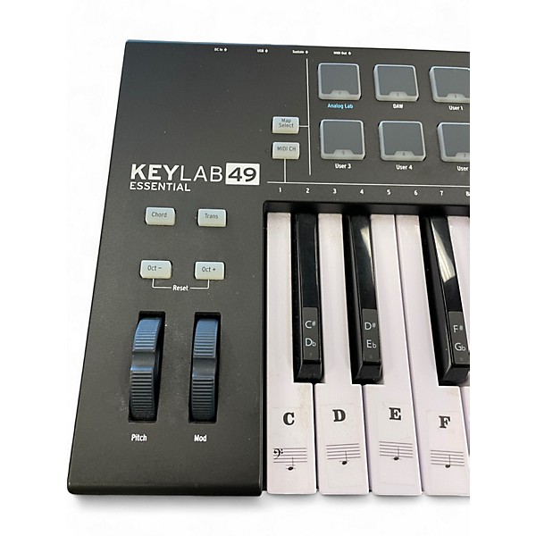Arturia Keylab Essencial 49 MIDIキーボード Amazon.com: Arturia KeyLab Essential mk3 — 49 Key USB MIDI