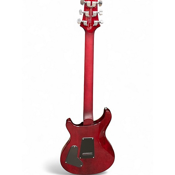 Used PRS SE Standard 24 Trans Red Solid Body Electric Guitar