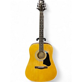 Used Silvertone CA132779 Natural Acoustic Guitar