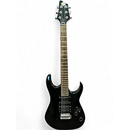Used Washburn HOB-E HOUSE OF BLUES Black Solid Body Electric Guitar