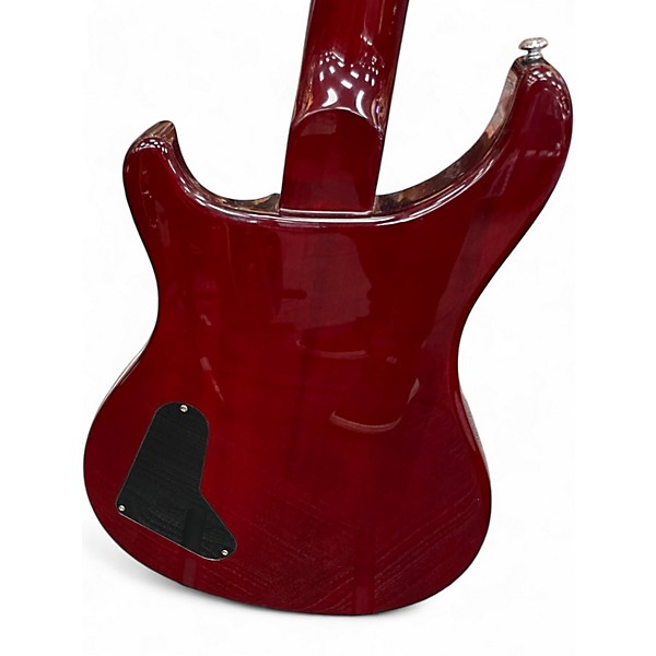 Used Prs  SE SEMI HOLLOW Cherry Hollow Body Electric Guitar