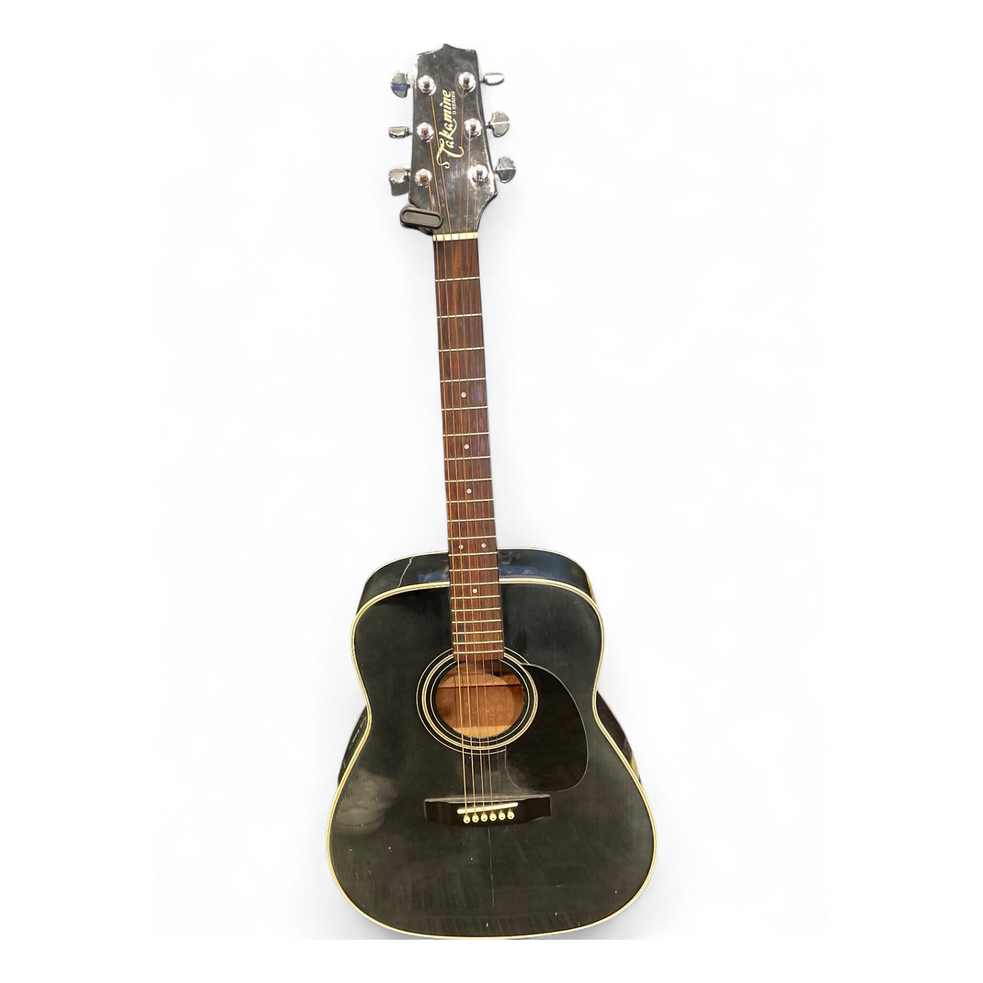 Used Takamine G330B Black Acoustic Guitar Black | Guitar Center