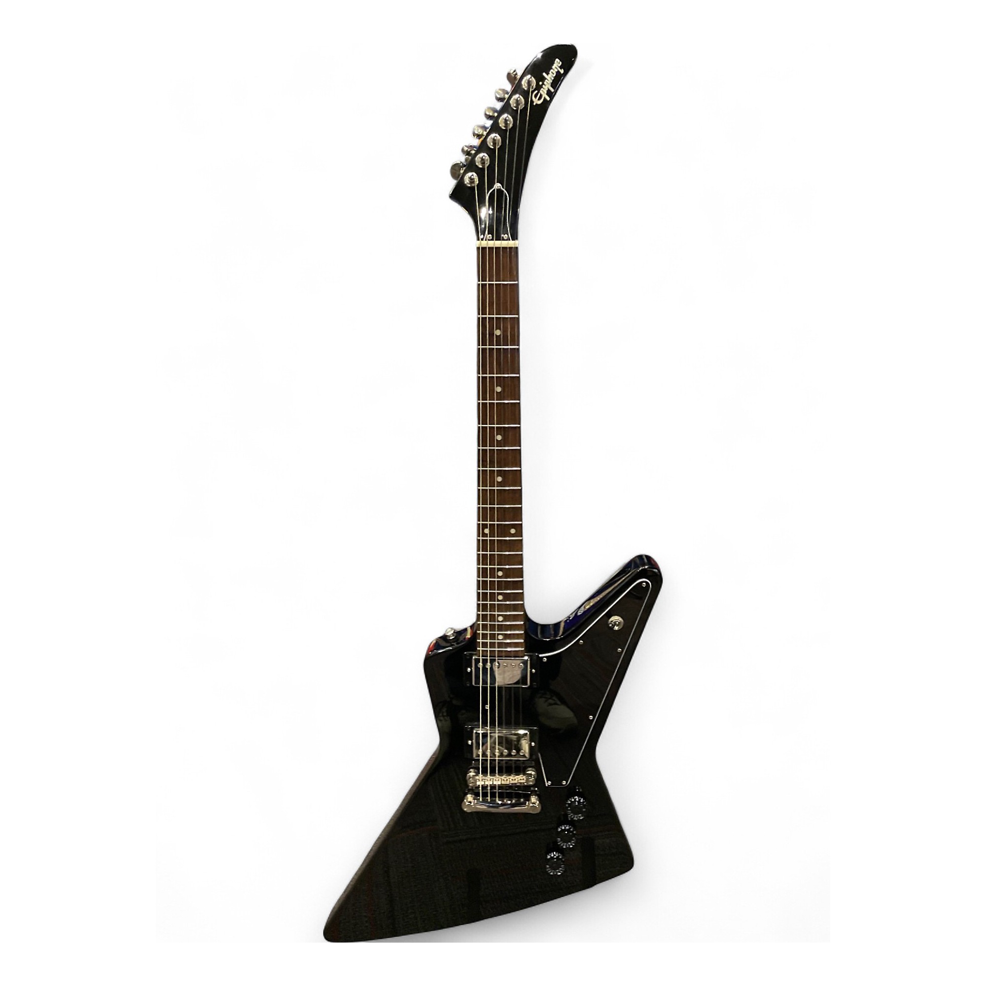エピフォン Explorer GT Worn Black Epiphone Epiphone Explorer-GT Electric Guitar Worn Black | Musician's