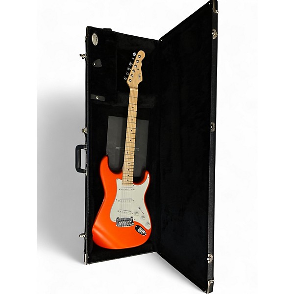Used 2017 G&L Legacy Tangerine Metallic Solid Body Electric Guitar