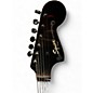 Used Squier Vintage Modified Baritone Jazzmaster Black Solid Body Electric Guitar
