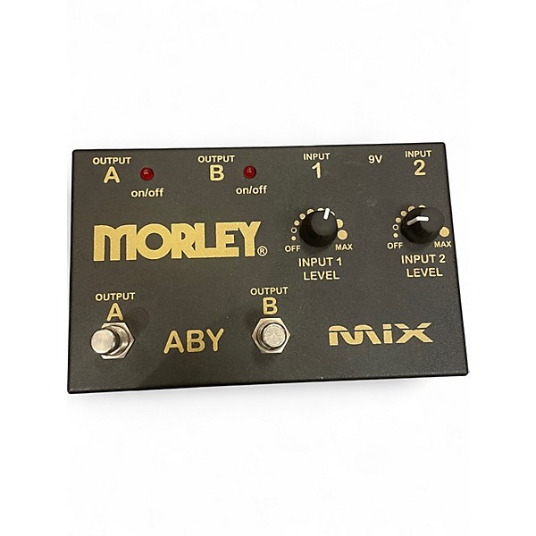 Used Morley Gold Series ABY MIX Pedal