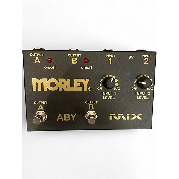 Used Morley Gold Series ABY MIX Pedal