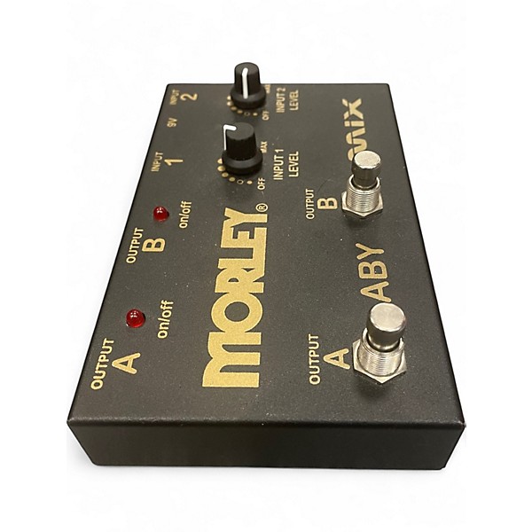Used Morley Gold Series ABY MIX Pedal