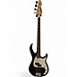 Used Peavey Milestone IV Black Electric Bass Guitar thumbnail