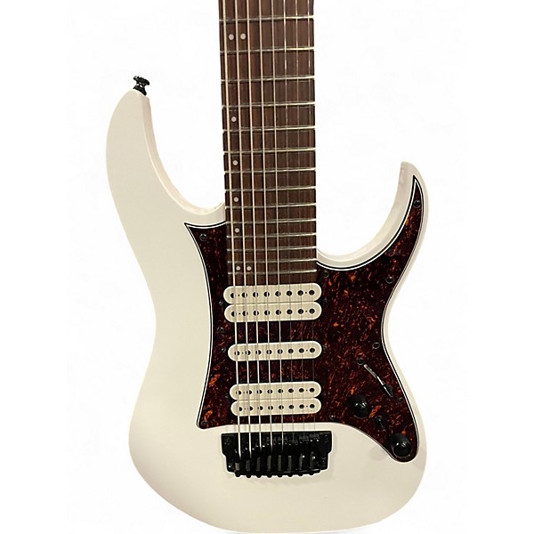 Used Ibanez TAM10 Tosin Abasi Signature 8 String white Solid
